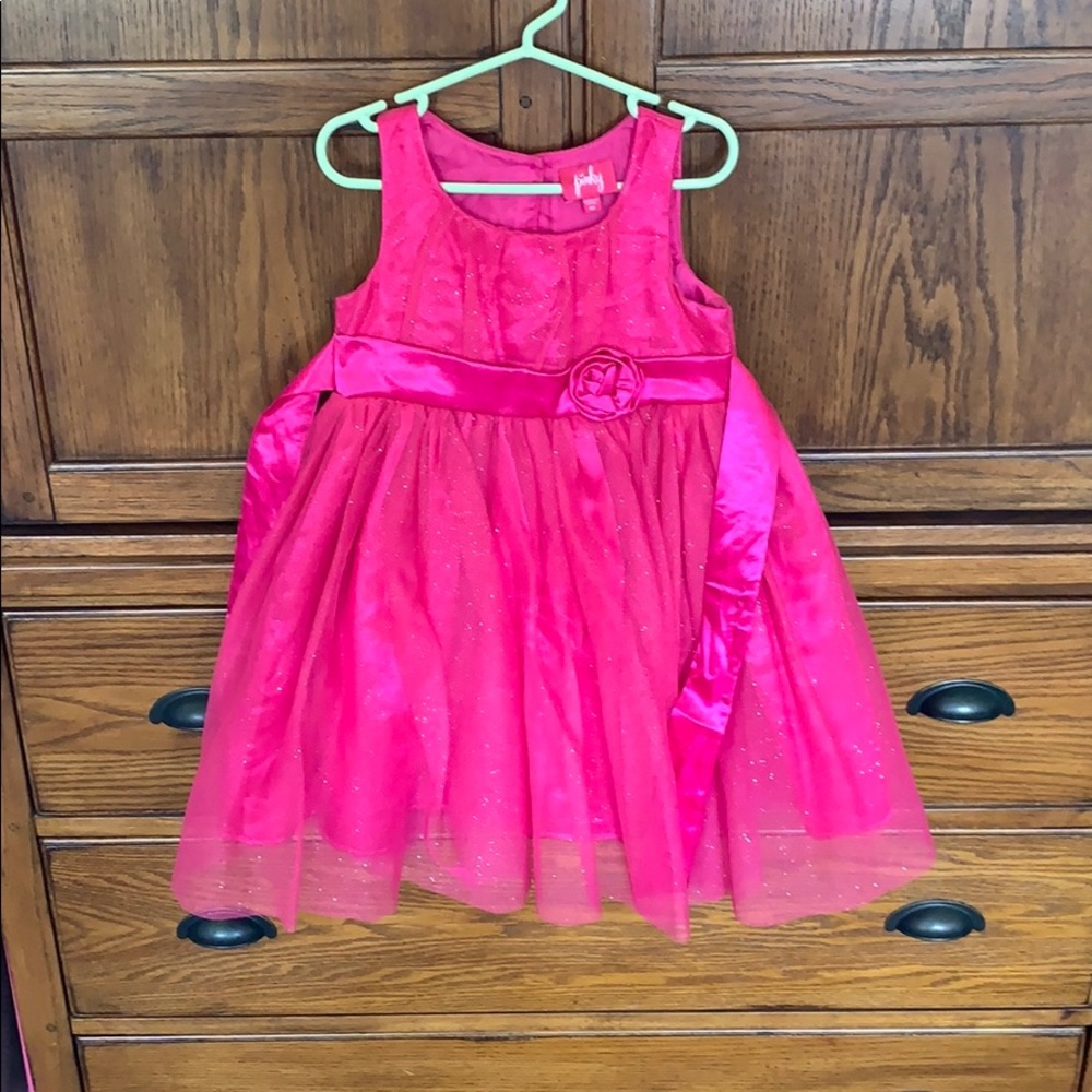 Girls Pink Dress Size 4Y